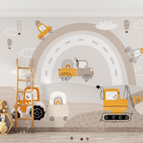 Papel de Parede - Infantil Construtor