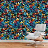 Papel de Parede Adesivo Grafismo Art 7