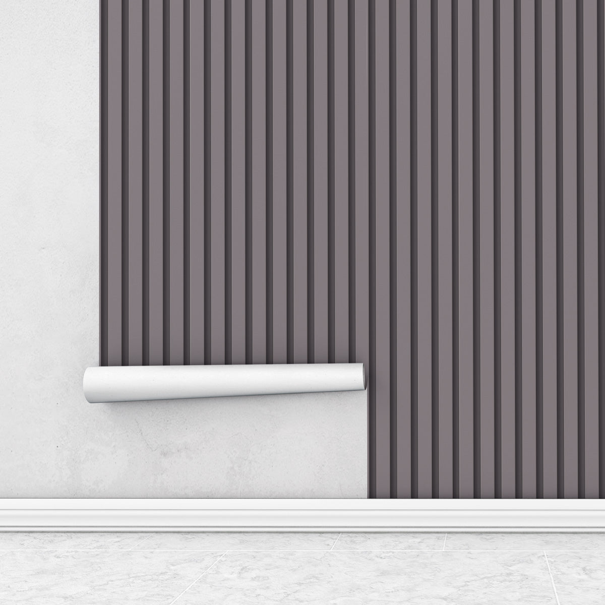 Papel de Parede Adesivo Madeira Rústico Ripado Decor 64