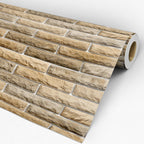 Papel De Parede Adesivo Tijolinho   11