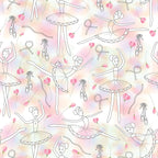 Papel de Parede Adesivo Menina Bailarina 3