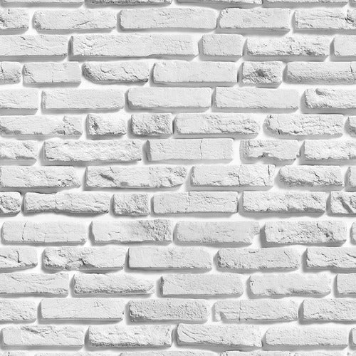 Papel De Parede Adesivo Tijolinho  25