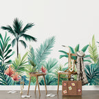 Papel de Parede - Verde Tropical