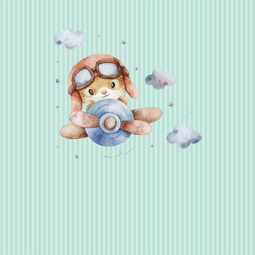 Papel de Parede Adesivo Menino Céu de Velocidade 2