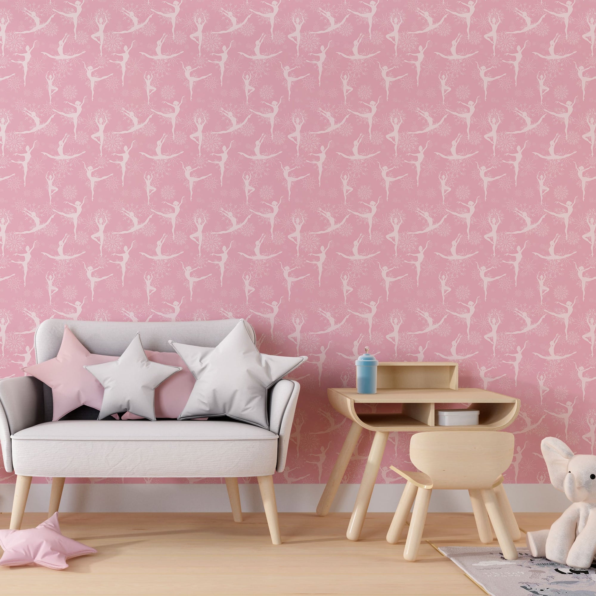 Papel de Parede Adesivo Menina Bailarina 5