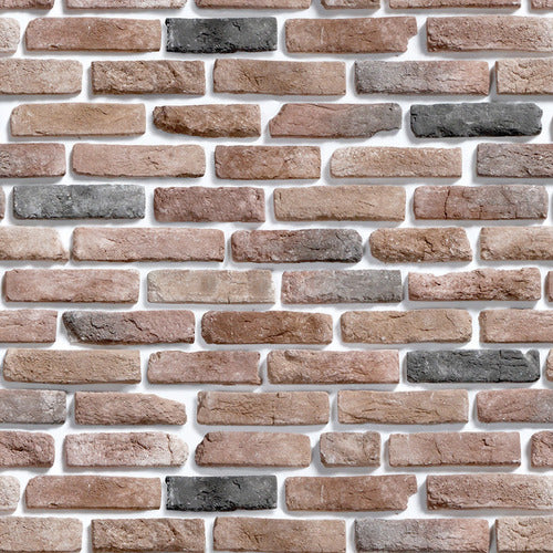 Papel De Parede Adesivo Tijolinho   19