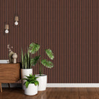 Papel de Parede Adesivo Madeira Rústico Ripado Decor 25