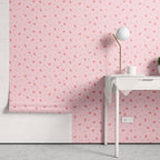 Papel de Parede Adesivo Menina Borboletas