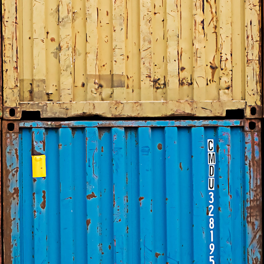 Papel de Parede Adesivo Industrial Container Decor 59