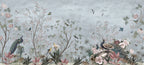 Papel de Parede Adesivo Aves Tropicais - Painel