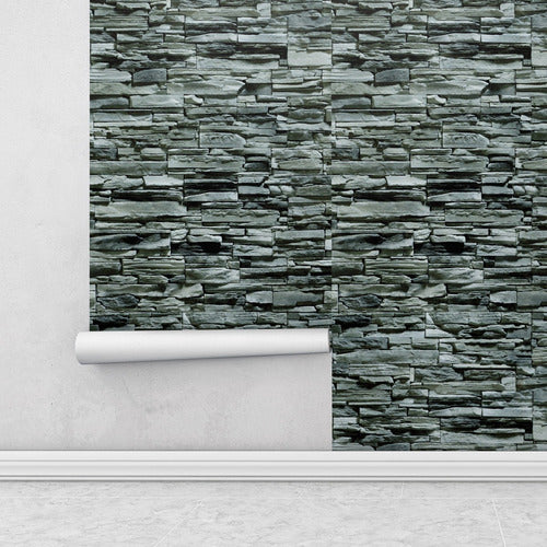 Papel De Parede Adesivo Pedras Rústicas Decor 10