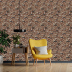 Papel De Parede Adesivo Tijolinho   22