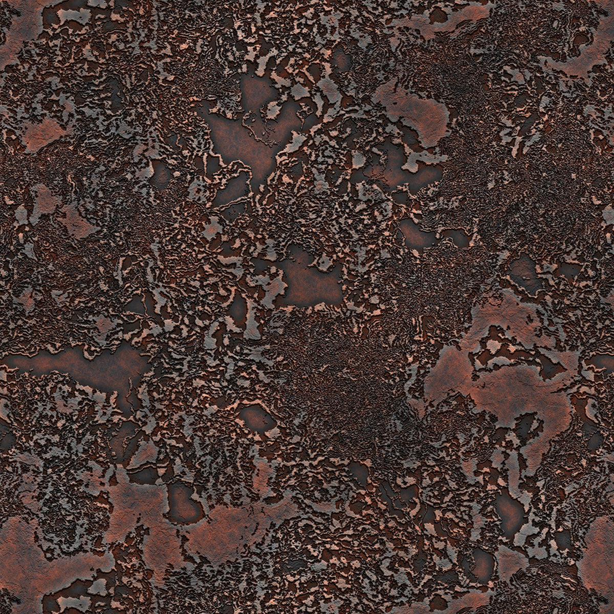 Papel de Parede Adesivo Industrial Aço Enferrujado Decor 08
