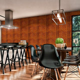 Papel de Parede Adesivo Industrial Aço Corten Decor 04