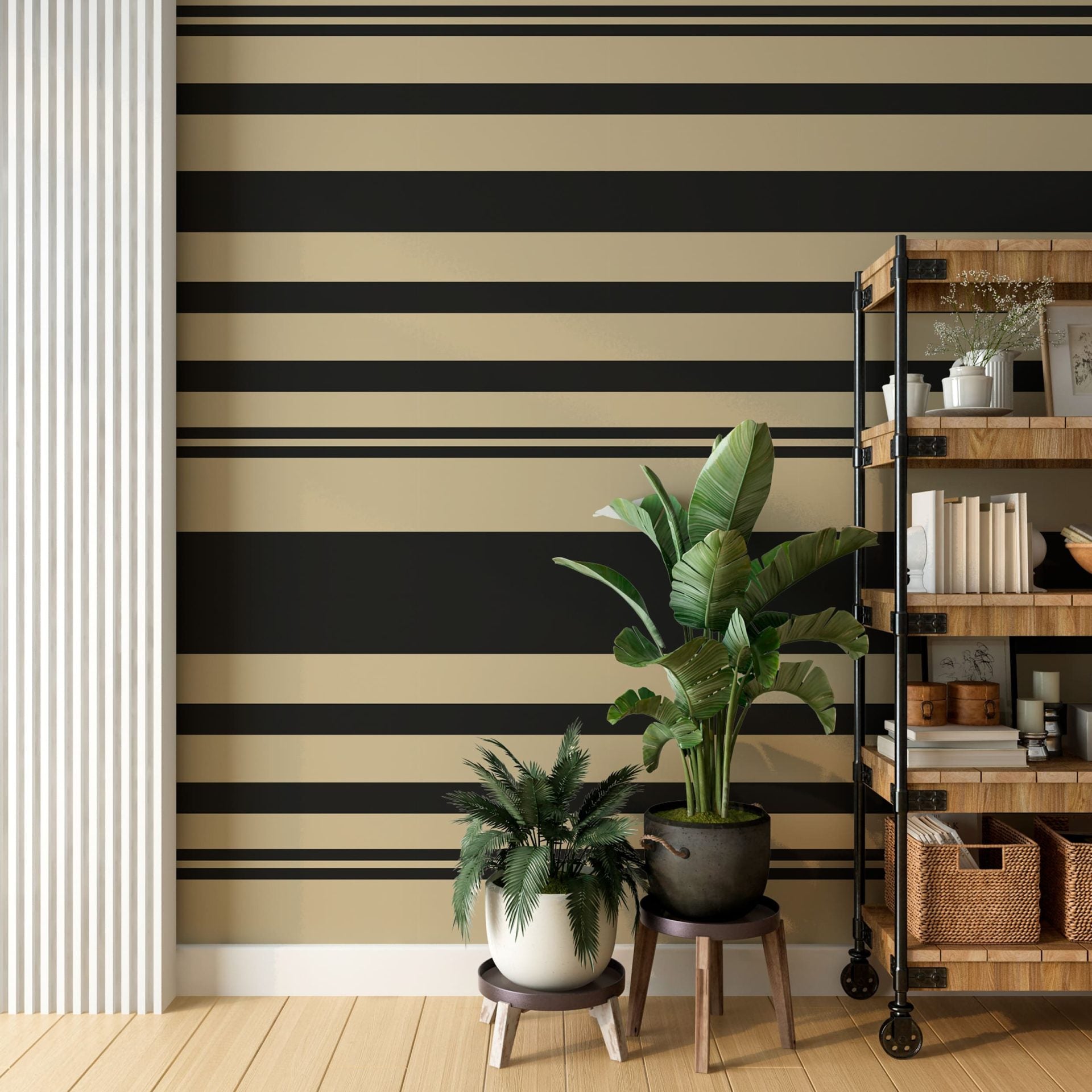 Papel de Parede Adesivo Listrado Decor 19