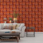 Papel de Parede Adesivo Industrial Aço Enferrujado Decor 18