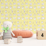 Papel de Parede Adesivo Menina School