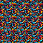 Papel de Parede Adesivo Grafismo Art 8