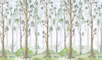 Papel de Parede Adesivo Menino Floresta