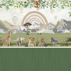 Papel de Parede Adesivo Safari Encantado