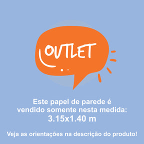Papel de Parede Adesivo  Resiliência na Aridez - Tamanho Personalizado - 3,15x1,40 m