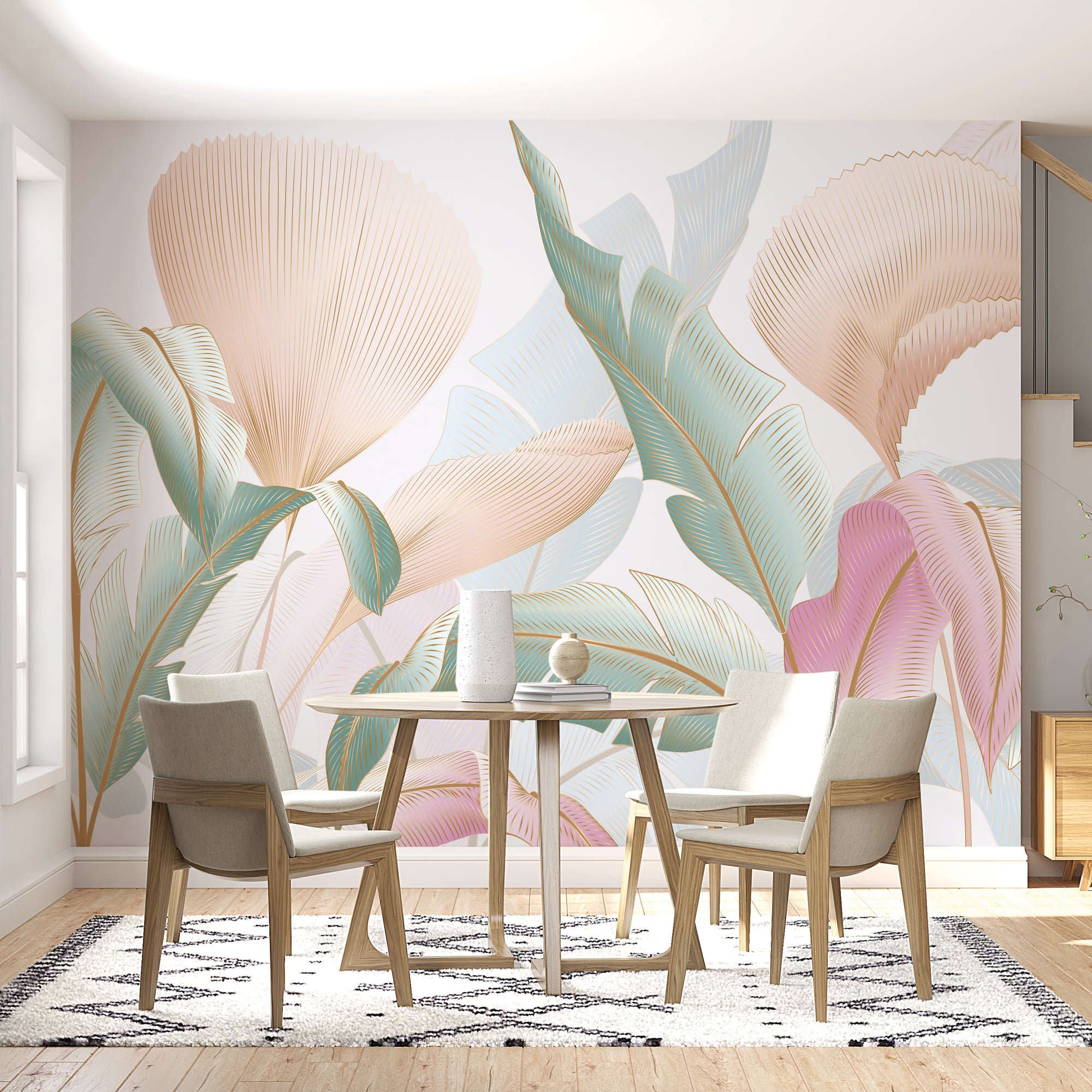 Papel de Parede - Folhagem Serena