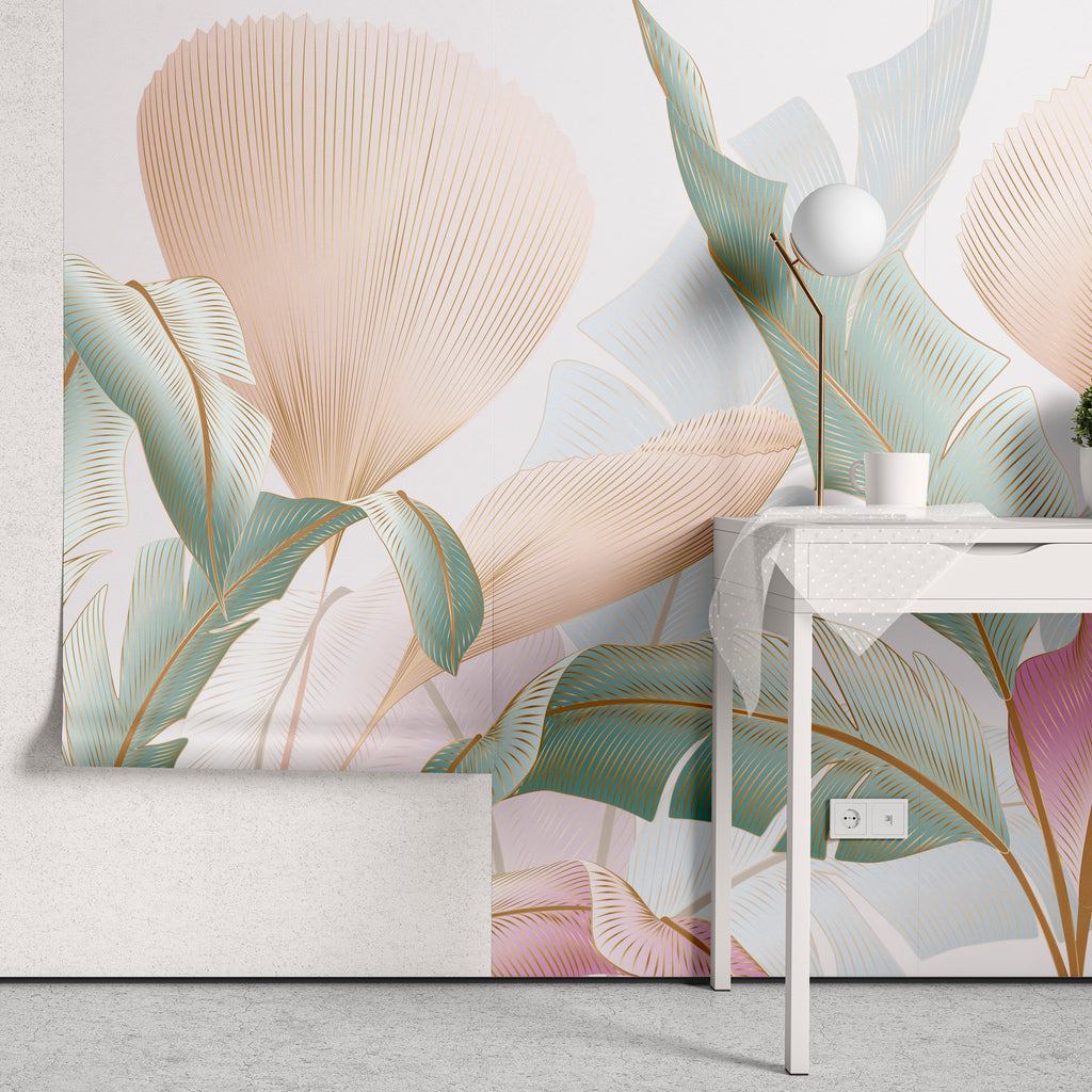 Papel de Parede - Folhagem Serena