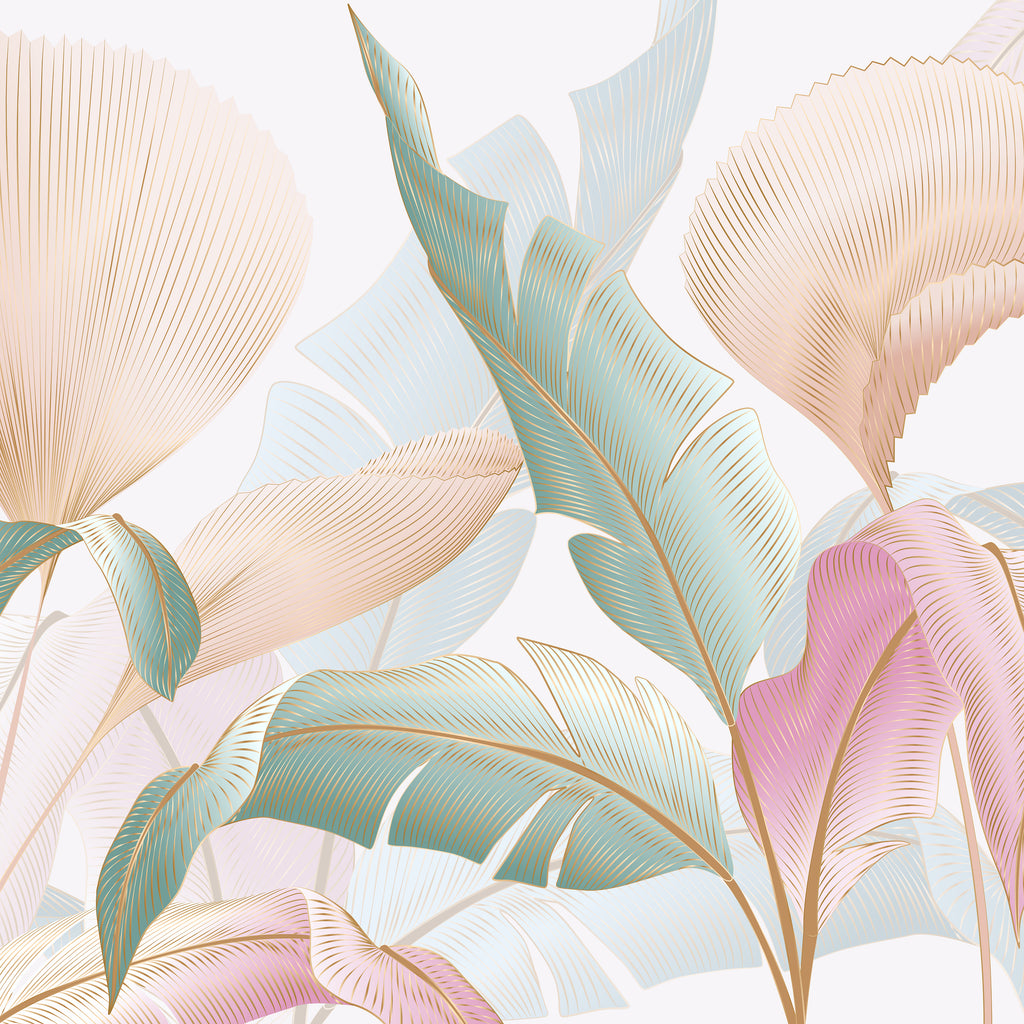 Papel de Parede - Folhagem Serena
