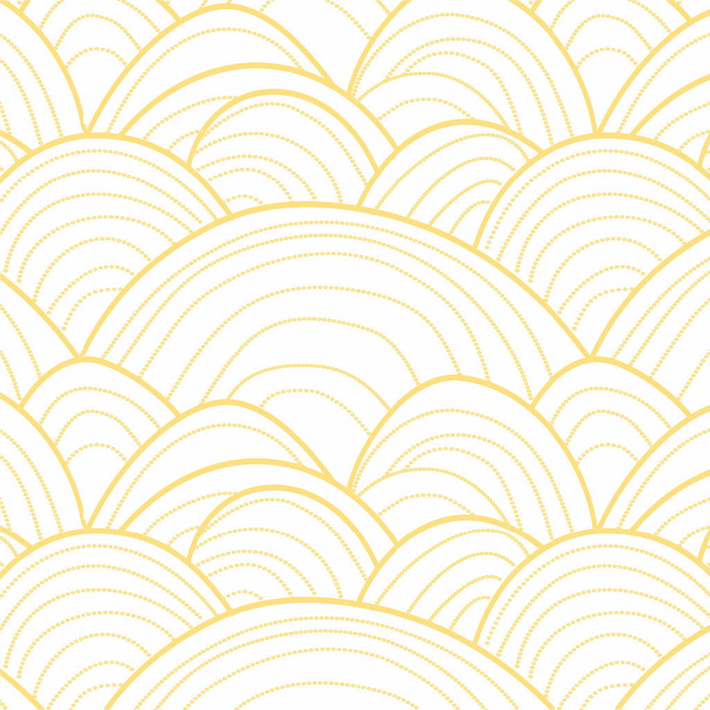 Papel de Parede - Ondas Retrô