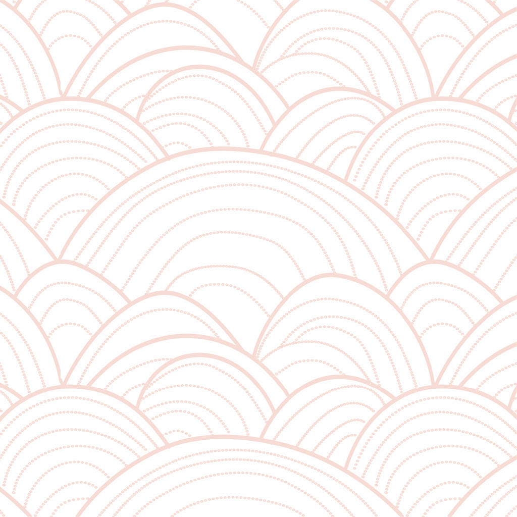 Papel de Parede - Ondas Retrô