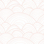 Papel de Parede - Ondas Retrô