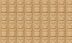 Papel de Parede Adesivo Industrial Caixa de Madeira Decor 77