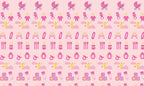 Papel de Parede Adesivo Menina Baby Rosa