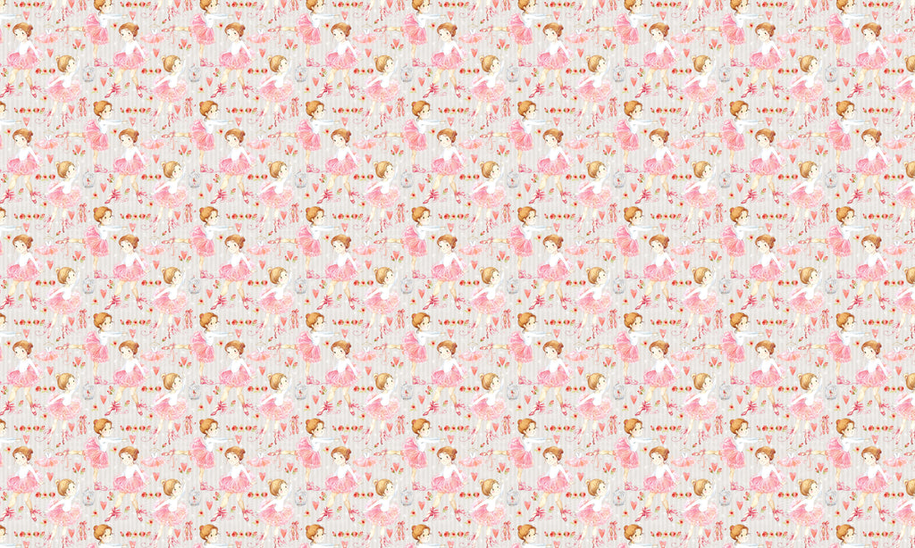Papel de Parede Adesivo Menina Bailarina 4