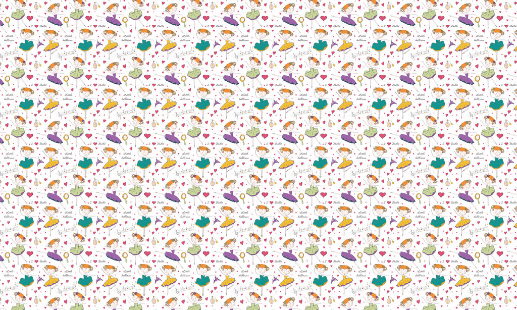 Papel de Parede Adesivo Menina Bailarina 6