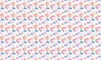 Papel de Parede Adesivo Menina Balão Rosa