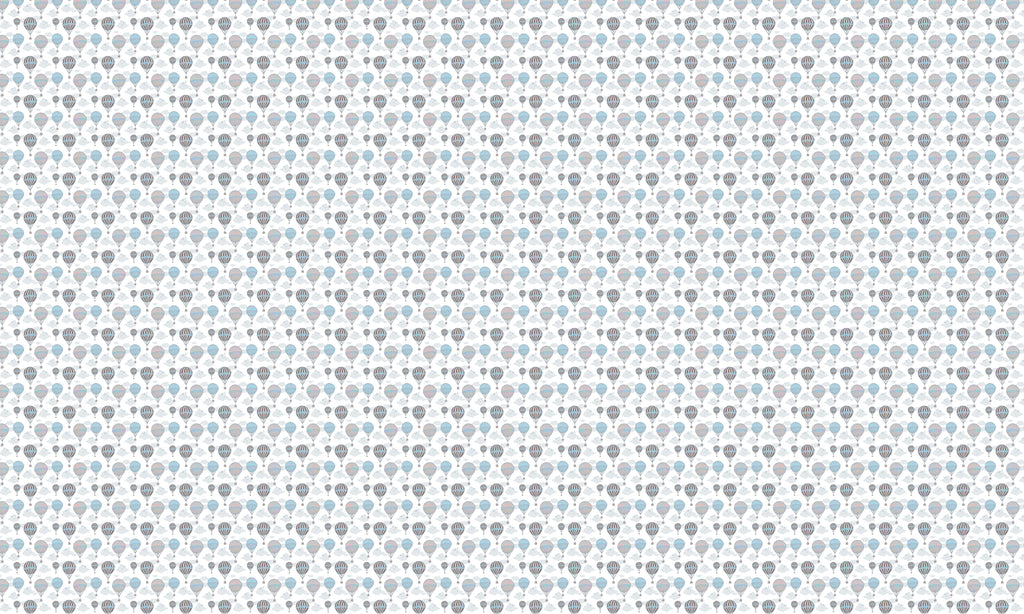 Papel de Parede Adesivo Menino Balão Azul