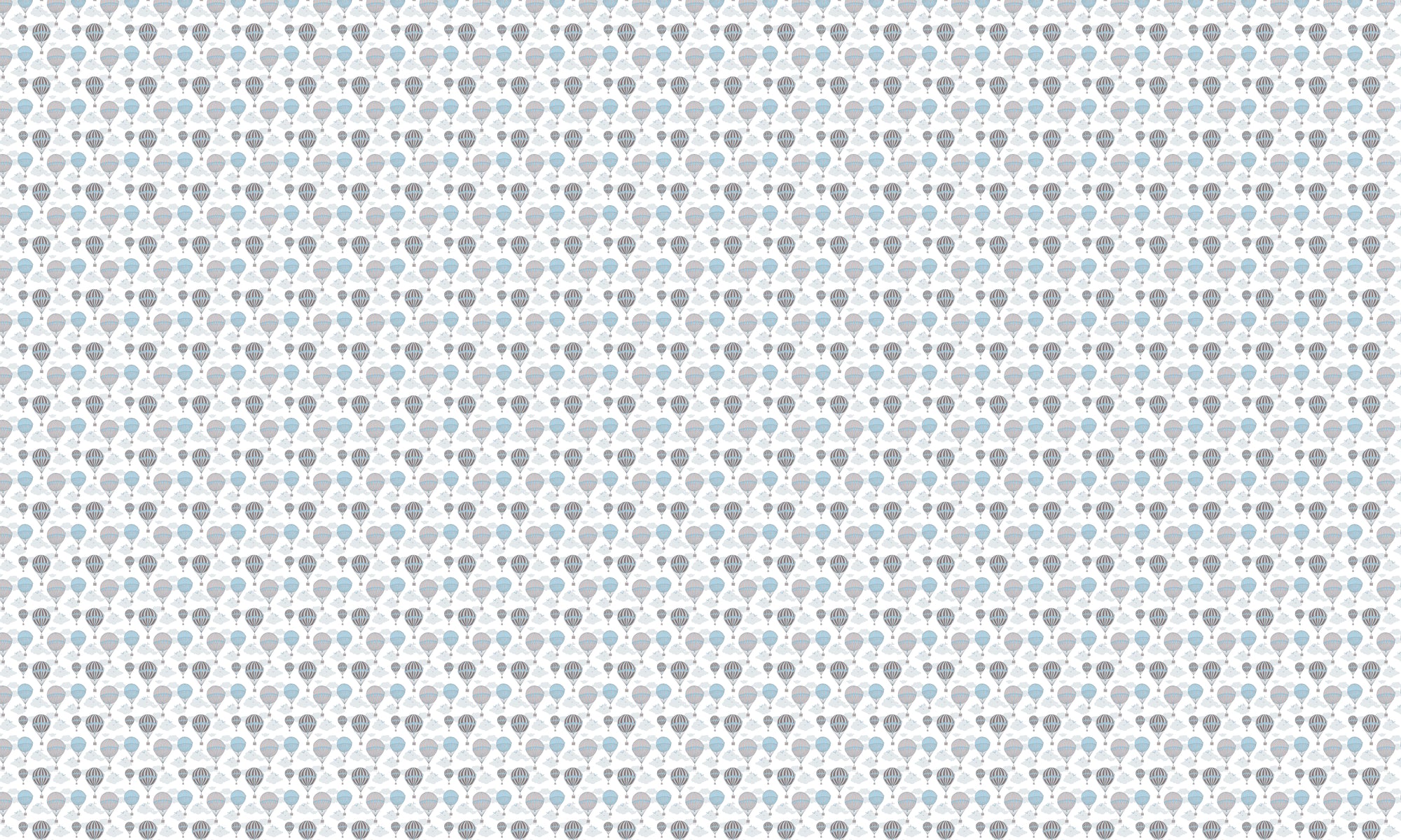 Papel de Parede Adesivo Menino Balão Azul