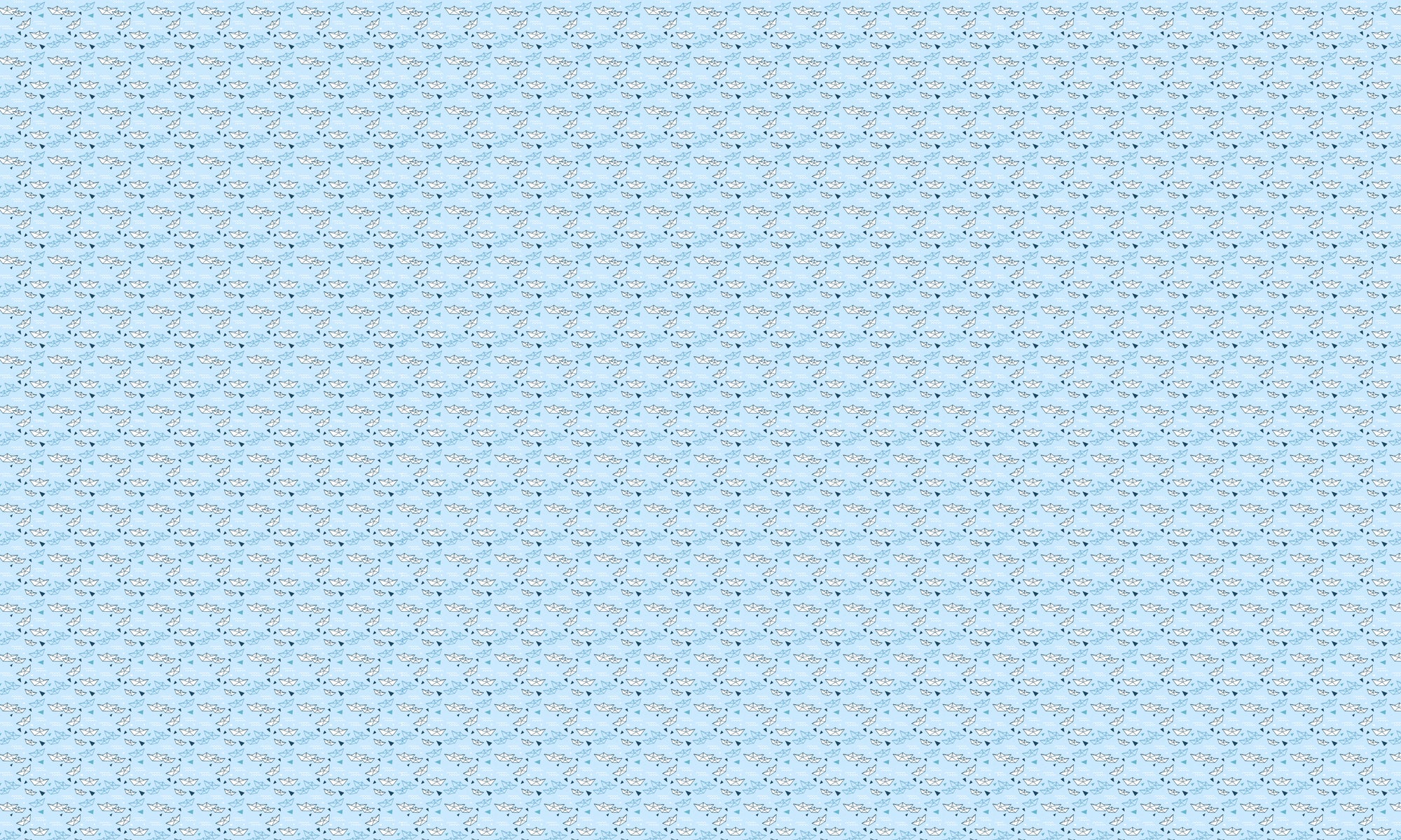 Papel de Parede Adesivo Menino Barquinho de Papel