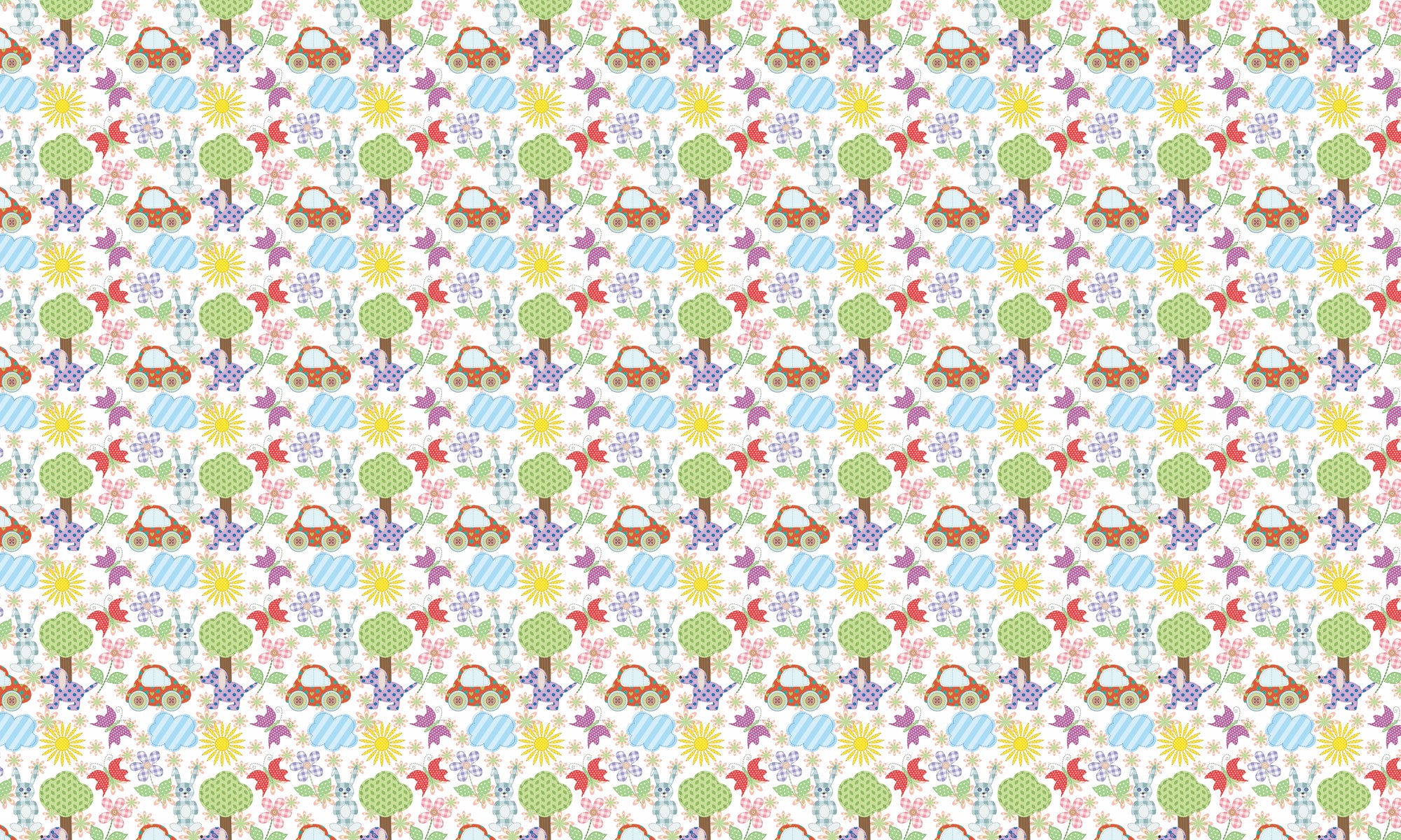 Papel de Parede Adesivo Menino Carro Retalho