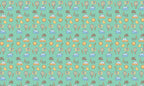 Papel de Parede Adesivo Menino Desenhos Verde