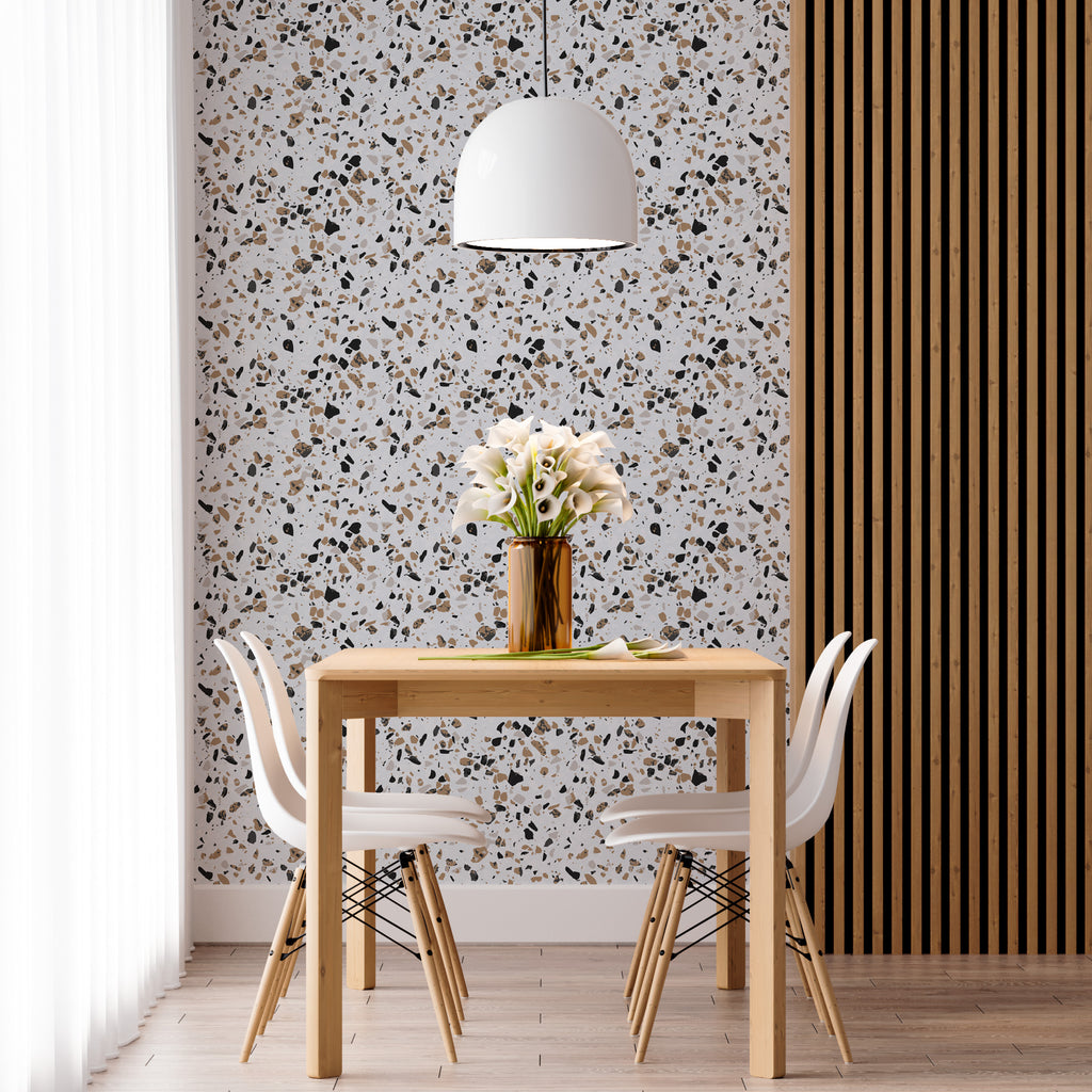 Papel de Parede Adesivo Terrazzo 1