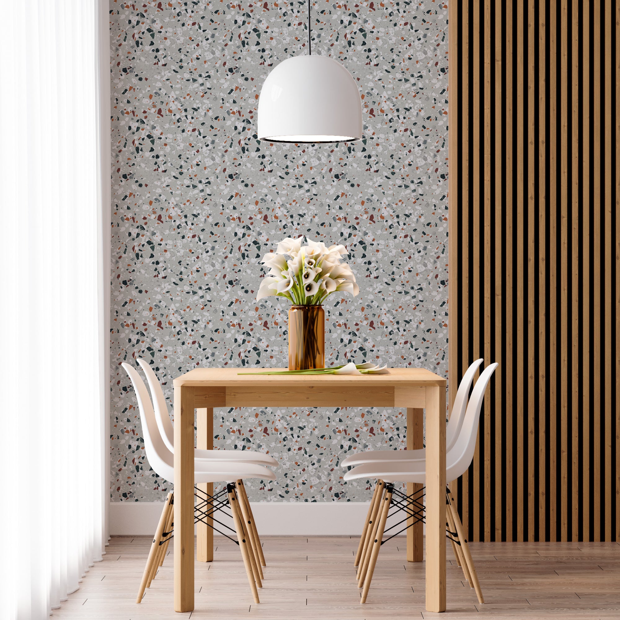 Papel de Parede Adesivo Terrazzo 5