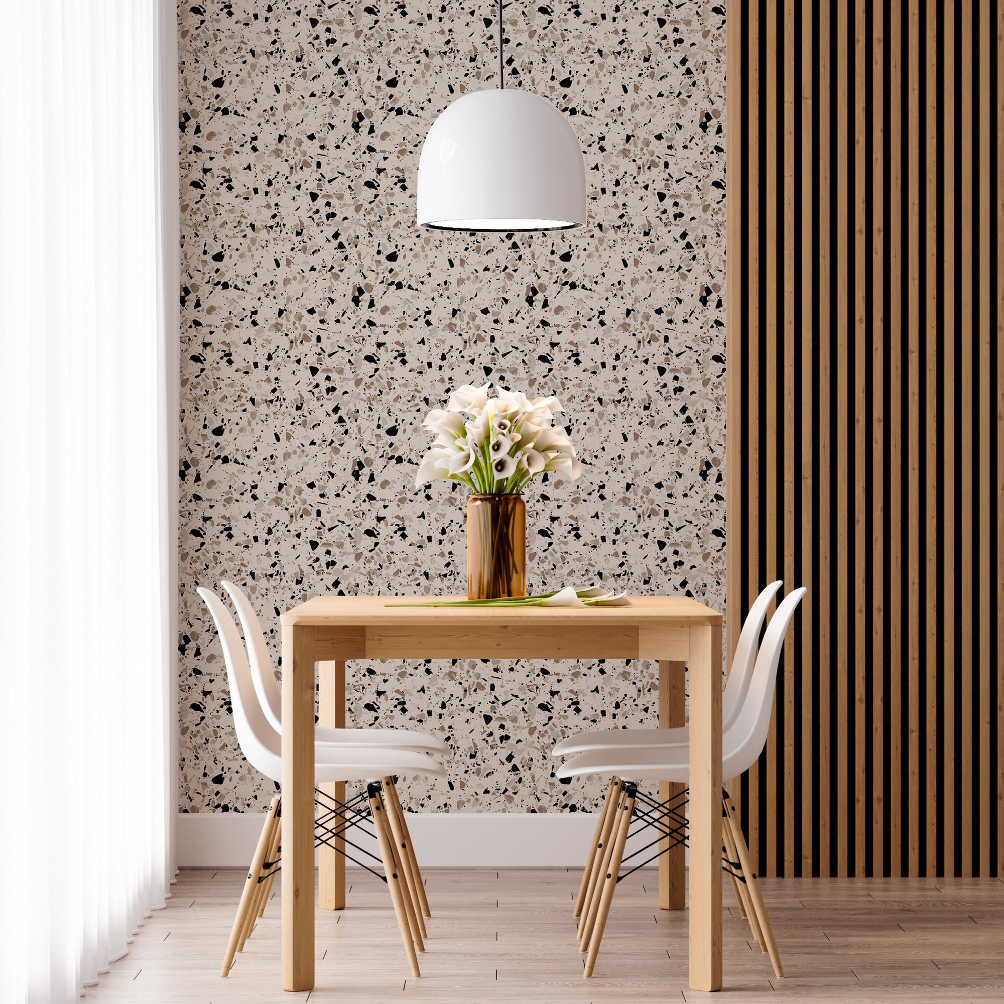 Papel de Parede Adesivo Terrazzo 6