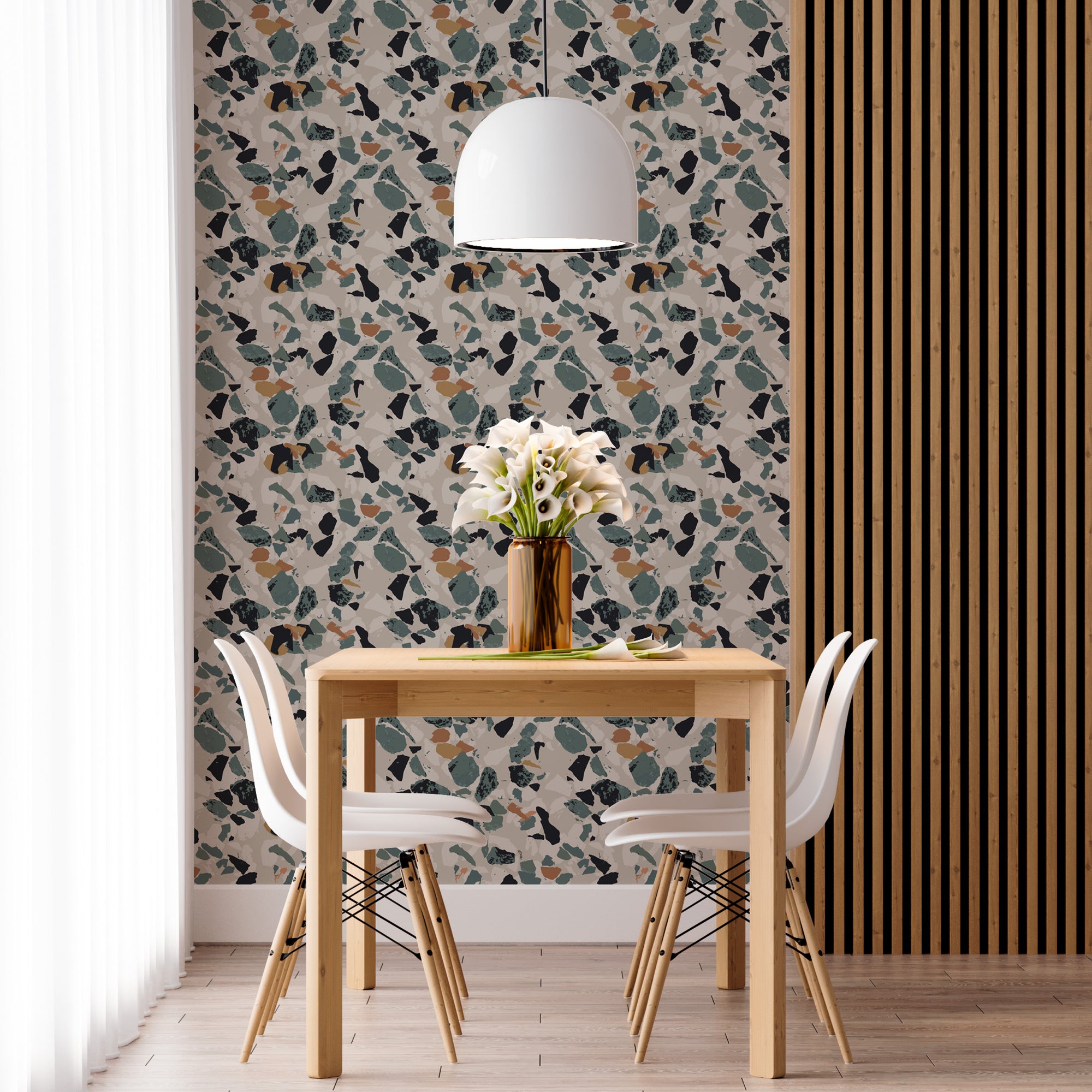 Papel de Parede Adesivo Terrazzo 7