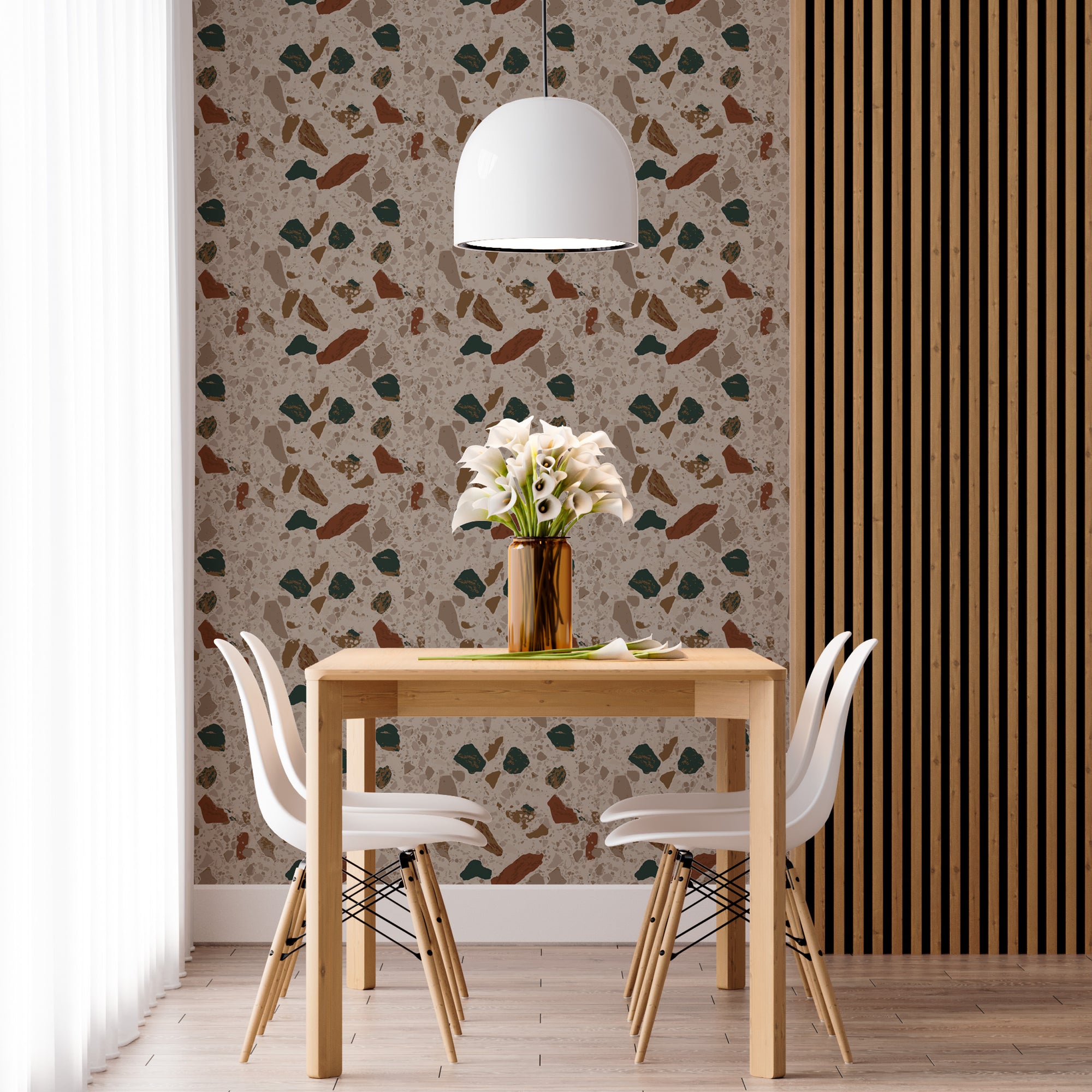 Papel de Parede Adesivo Terrazzo 8