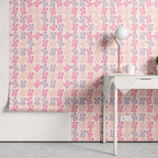 Papel de Parede Adesivo Menina Ursinho