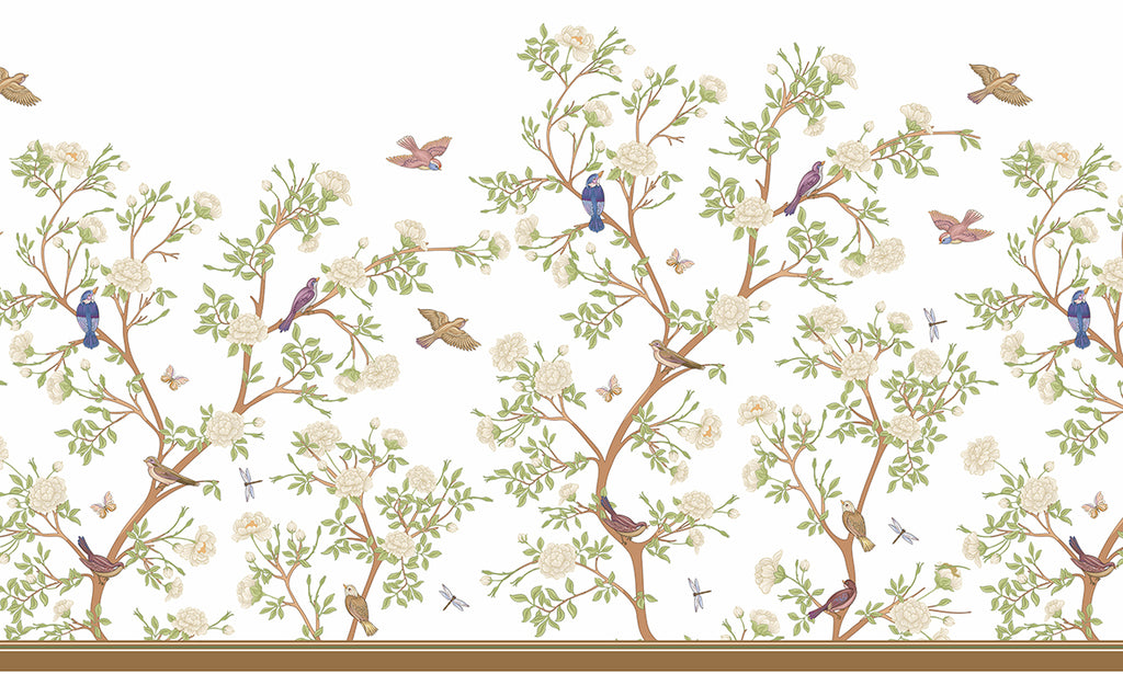 Papel de Parede - Jardim de Delicadezas