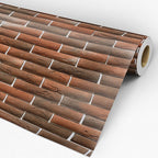 Papel De Parede Adesivo Tijolinho   10