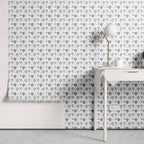 Papel de Parede Adesivo Menino Balão Azul